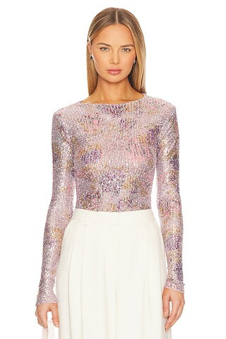 Lalita Mini Dress in Silver | Revolve Clothing (Global)