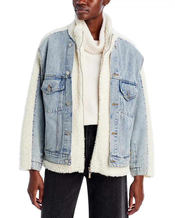 Mixed Media Jacket | Bloomingdale's (US)