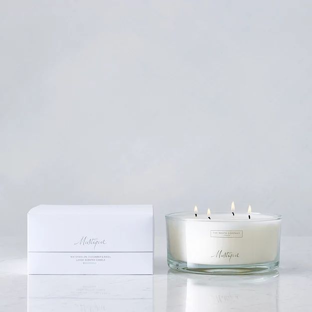 Mustique Large Candle | The White Company (UK)