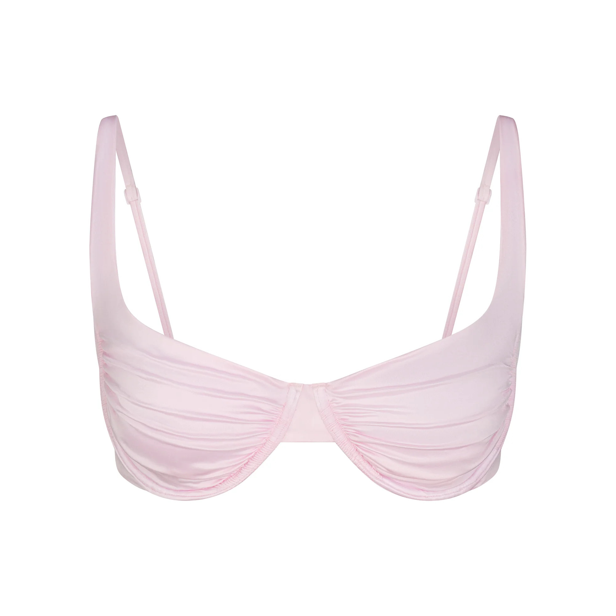 SATIN SWIM BALCONETTE BIKINI TOP | CHERRY BLOSSOM | SKIMS | SKIMS (US)