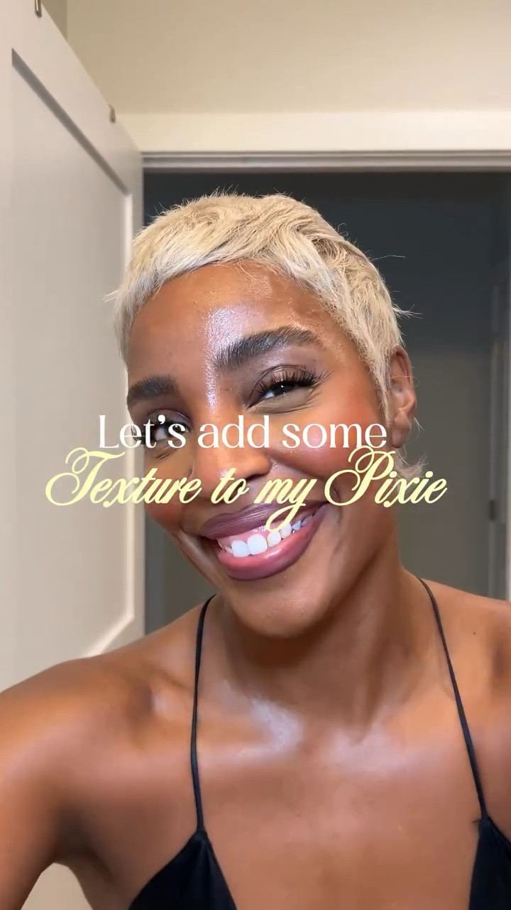 @_iamerinjay, Girl thank you for the inspo Queen! I am genuinely obsessed with this style!!!

Would you try this style?

👱🏾‍♀️Products used:
Heat Protectant @patternbeauty 
.5” Flatiron @chihaircare 

Save & Share with the girlllllls 

#bostoninfluencer natural pixie, pixie haircut, curly pixie, natural hair love, natural haircare, natural hair cuts, big chop journey, the big chop natural, natural hair journey