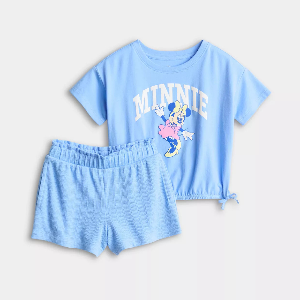 Baby & Toddler Girl Jumping Beans® Disney Short Sleeve Tee & Shorts Set | Kohl's