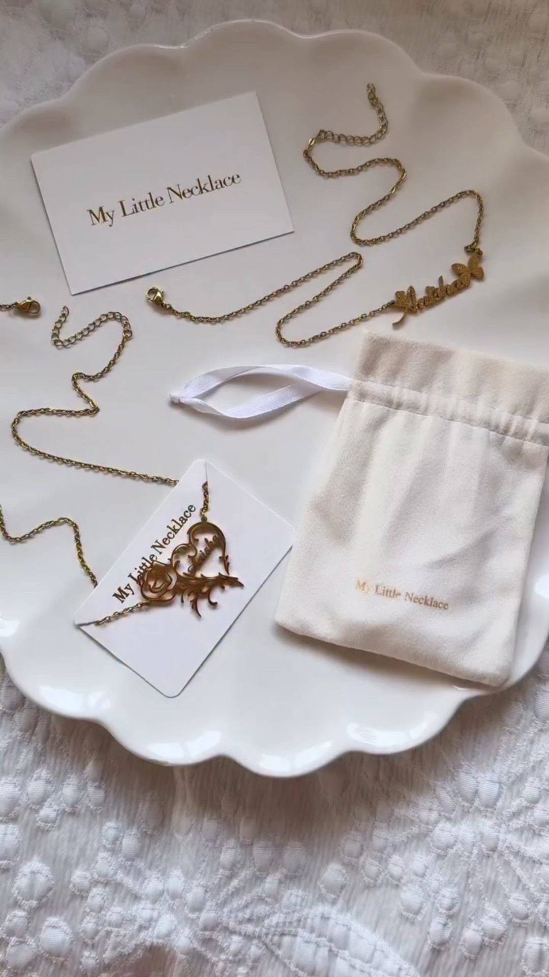 30% off with discount code Anisha30 @mylittlenecklace #mylittlenecklace #ad

✨My Little Necklace is a high-quality personalized jewelry brand 

✨personalized necklaces are so meaningful! You can wear your name, take your loved one’s name with you or meaningful dates/words

✨also make a perfect gift because they are super thoughtful 

✨choose between different styles and fonts in Gold, Rose Gold or Silver 

✨do names, words or even dates

✨shower or swim with them and they won’t tarnish

My Little Necklace .com, personalized jewelry, personalized name necklaces, tarnish-free jewelry, gifts for her, minimal aesthetic, fashion content creator

.
.
.

#jewelry #necklaces #personalizedjewelry #personalizednecklace #giftsforher #tarnishfreejewelry #fashion #fashioncontentcreator #fashioncreator