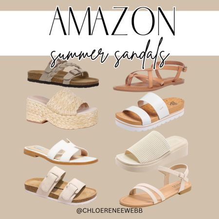 Amazon has so many different style sandals for summer! Shop these affordable finds below! 

Amazon fashion, Amazon sandals, women’s sandals, summer fashion, summer sandals, wedge sandals, slip on sandals 

#LTKStyleTip #LTKShoeCrush #LTKSeasonal