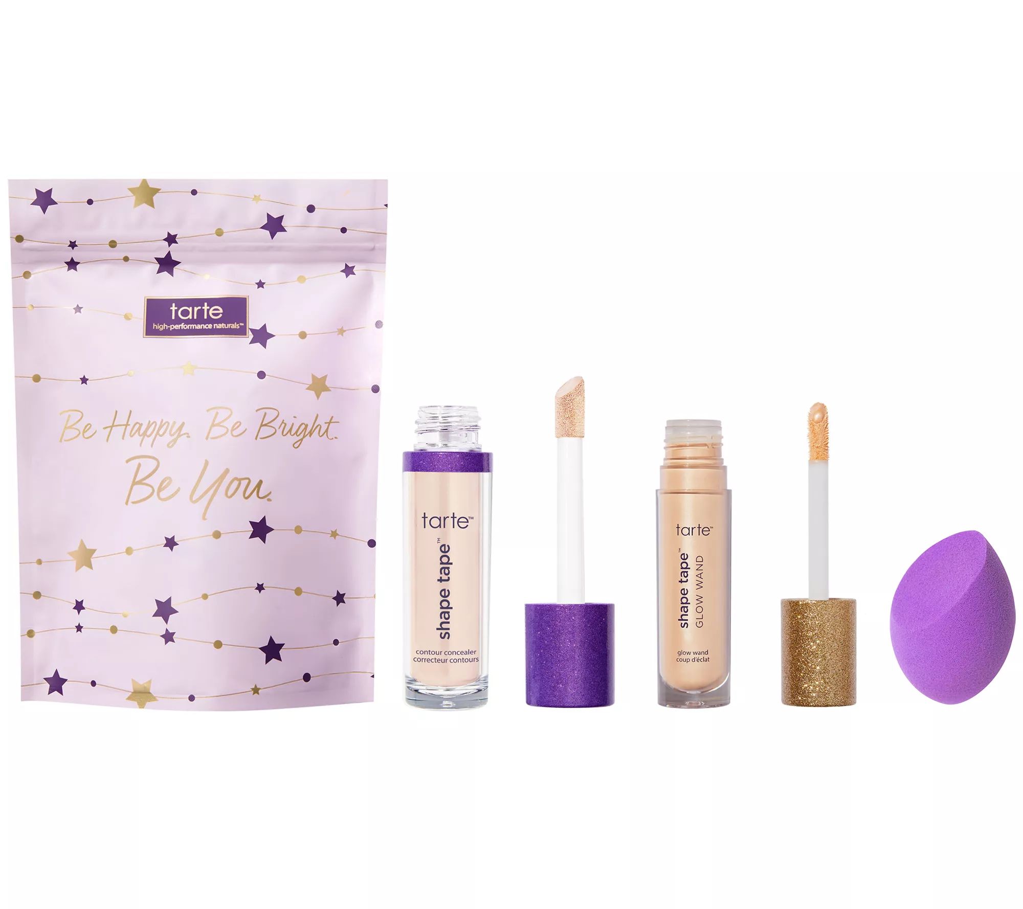 tarte Super-Size Shape Tape Complexion Trio with Bag - QVC.com | QVC