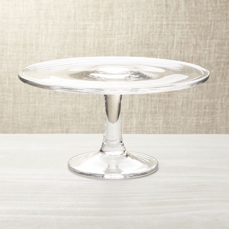 Pedestal Cake Plate + Reviews | Crate and Barrel | Crate & Barrel