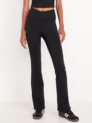 Extra High-Waisted CloudComfy Boot-Cut Leggings | Old Navy (US)