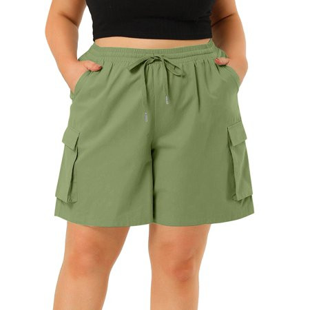 adviicd Shorts for Women Trendy Summer Going Out Women s Shorts Jersey Shorts with Pockets Lounge Walking(Green M) | Walmart (US)