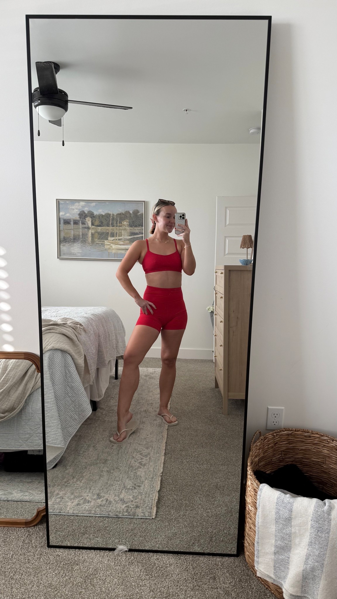 Pilates fit!! Sports bra- size small
Shorts- size medium 

#LTKActive #LTKSeasonal #LTKSummerEdit