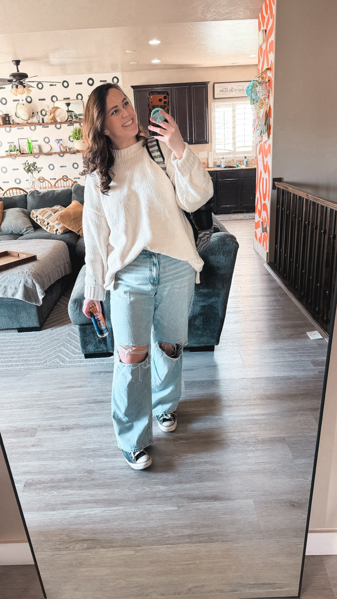 Apparently I signed up for a field trip…

No memory of that decision whatsoever 😂

So now we’re getting dressed, packing snacks, bringing backup outfits (just in case), and trying to be a “cool mom” on a bus full of kids.

Meet the whole family because apparently… they’re all involved now 😂🤦🏻‍♀️ can’t get any girl time around here. 

Jeans 16 Tall @American Eagle Outfitters 
Bra 38DD 
Sweater XL @Aerie 

Size 14/16 | L/XL | 5’9

#workingmomlife #momlifechaos #midsizestyle
#realoutfitideas #everydaystyle

#LTKMidsize #LTKmorningroutine #LTKmomlife