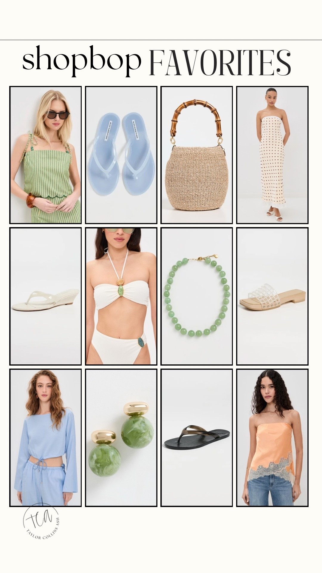 20% off my @Shopbop favorites with code SPRING20 🌸 loving all the jelly sandals & colorful accessories right now! Perfect for spring breakk

#LTKSeasonal #LTKSaleAlert #LTKSwim