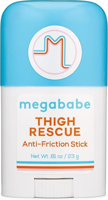 Megababe Thigh Rescue Anti-Chafe Stick Mini | Travel size, great for on-the-go | Prevents skin ch... | Amazon (US)