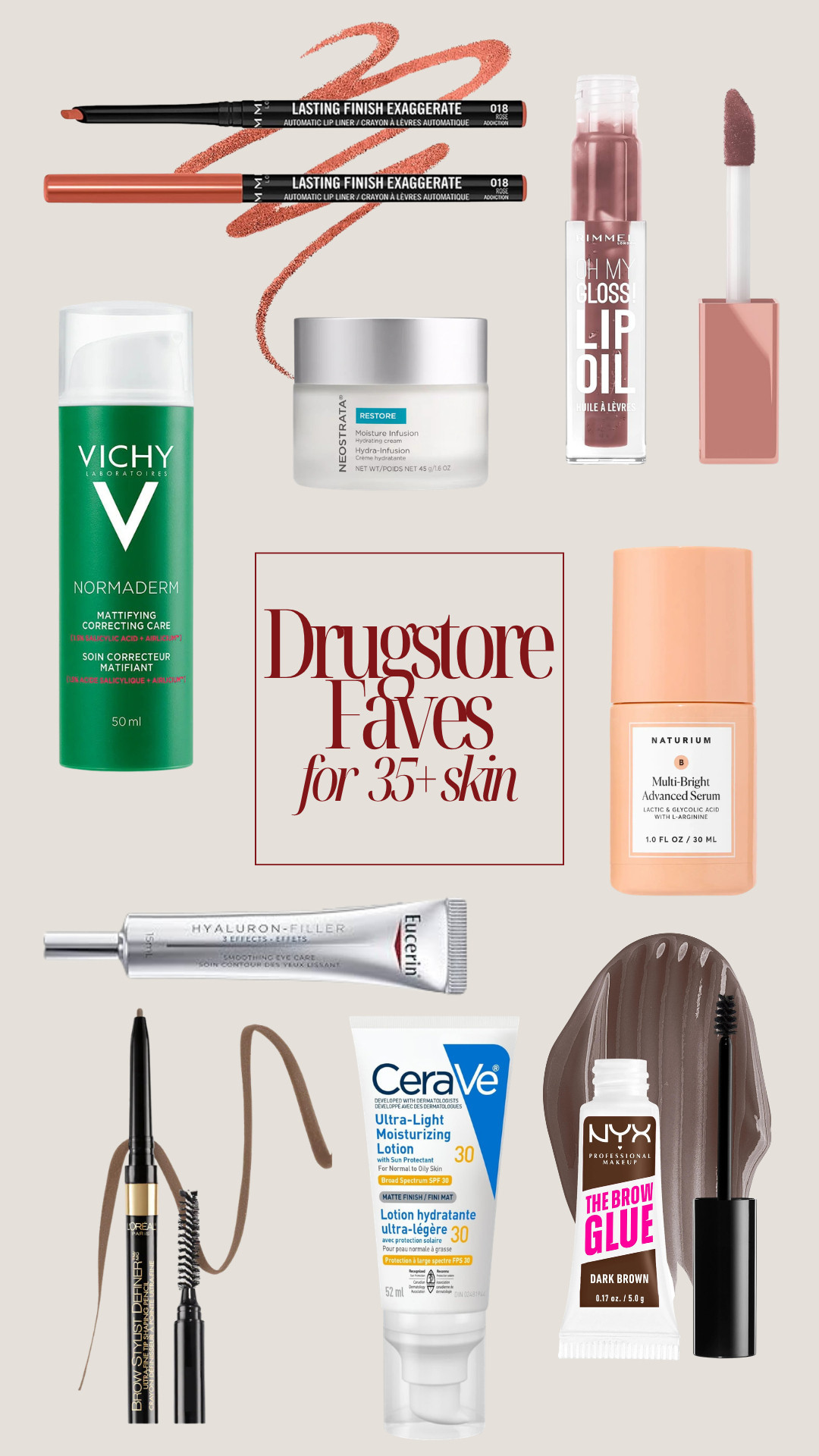 My drugstore faves for women 35+ 

 #LTKcanada #LTKsummer #LTKbeauty