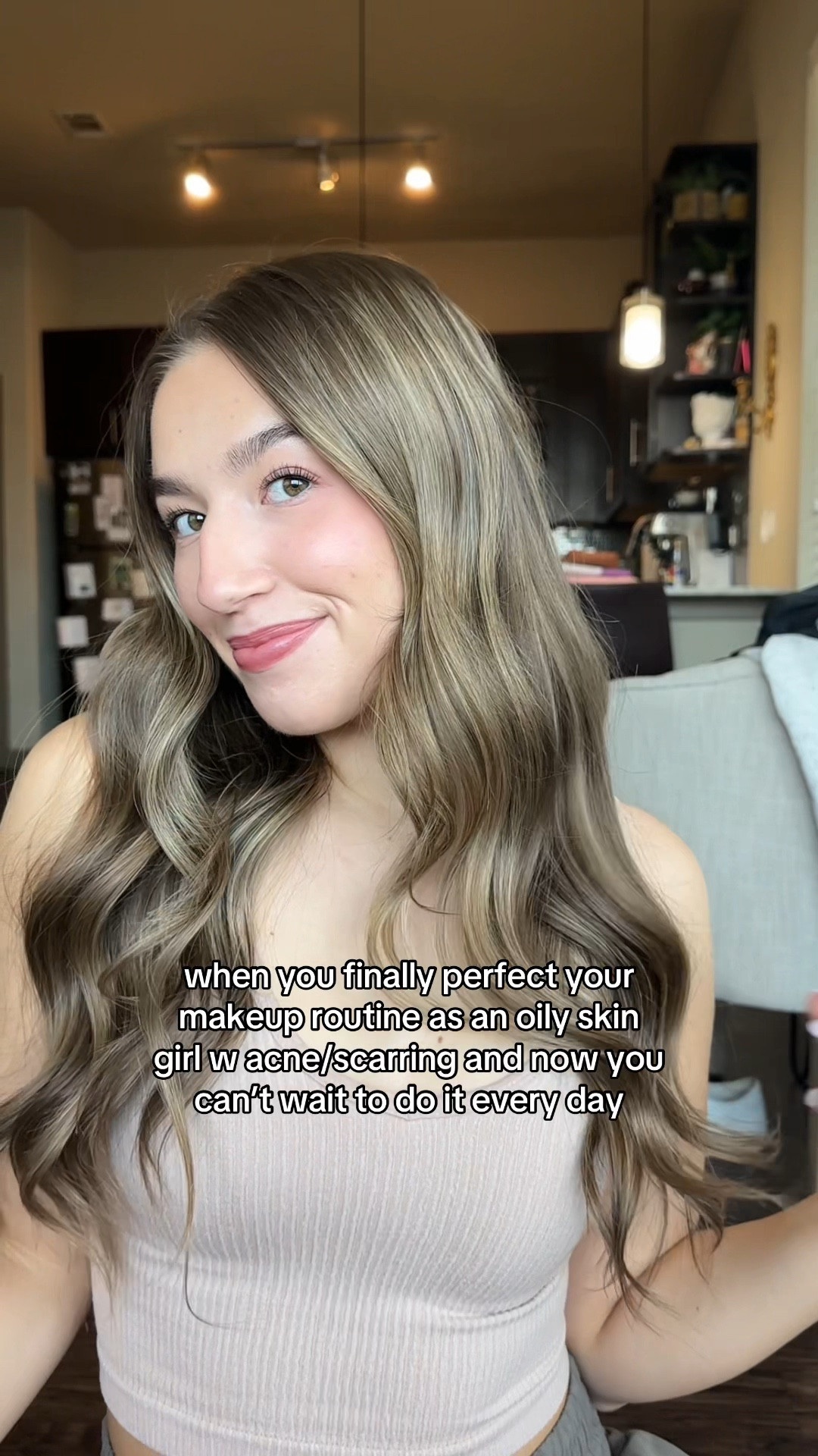 my makeup routine as a girl with oily, acne prone skinn