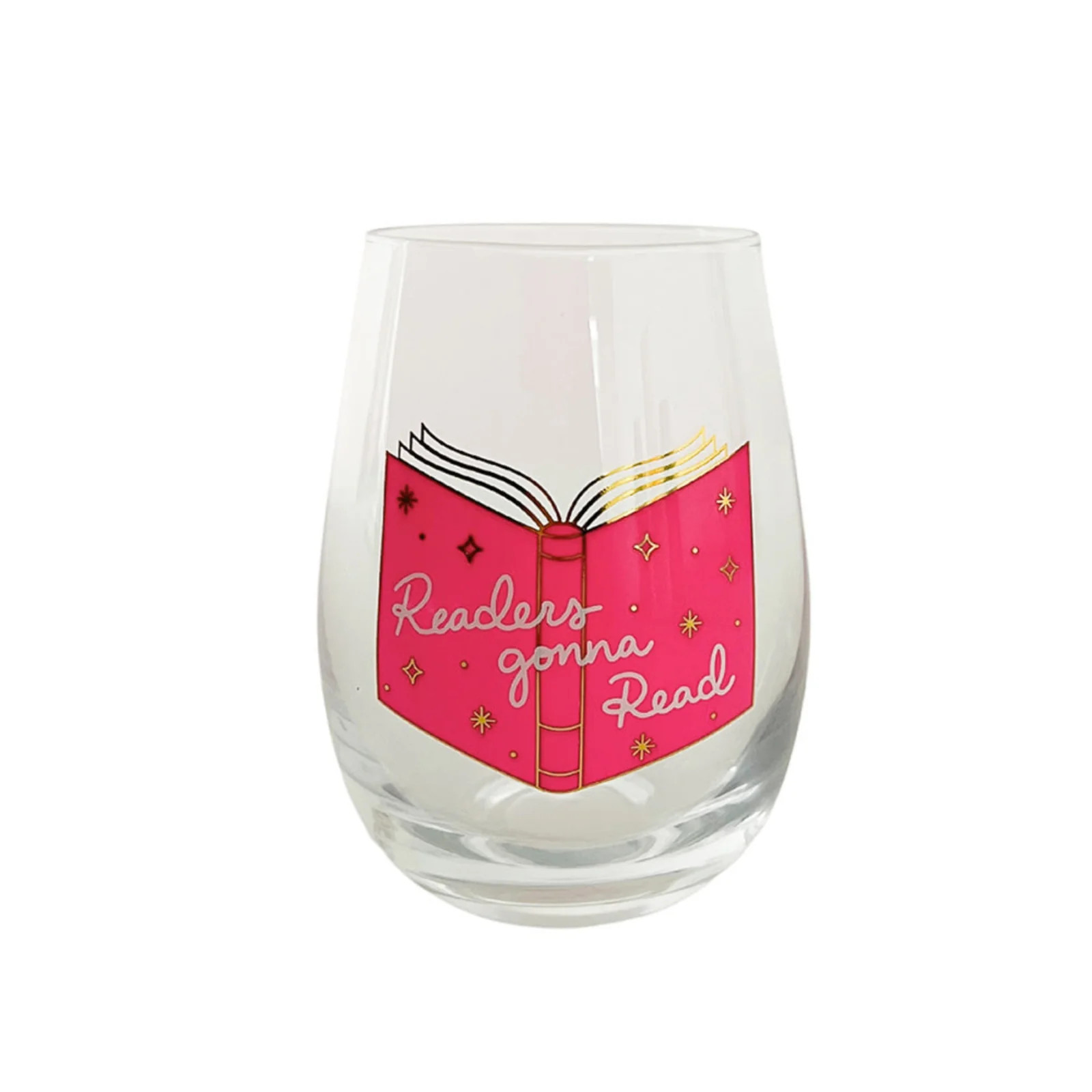 Book Club "Readers Gonna Read" Wine Glass | Jollity & CO.