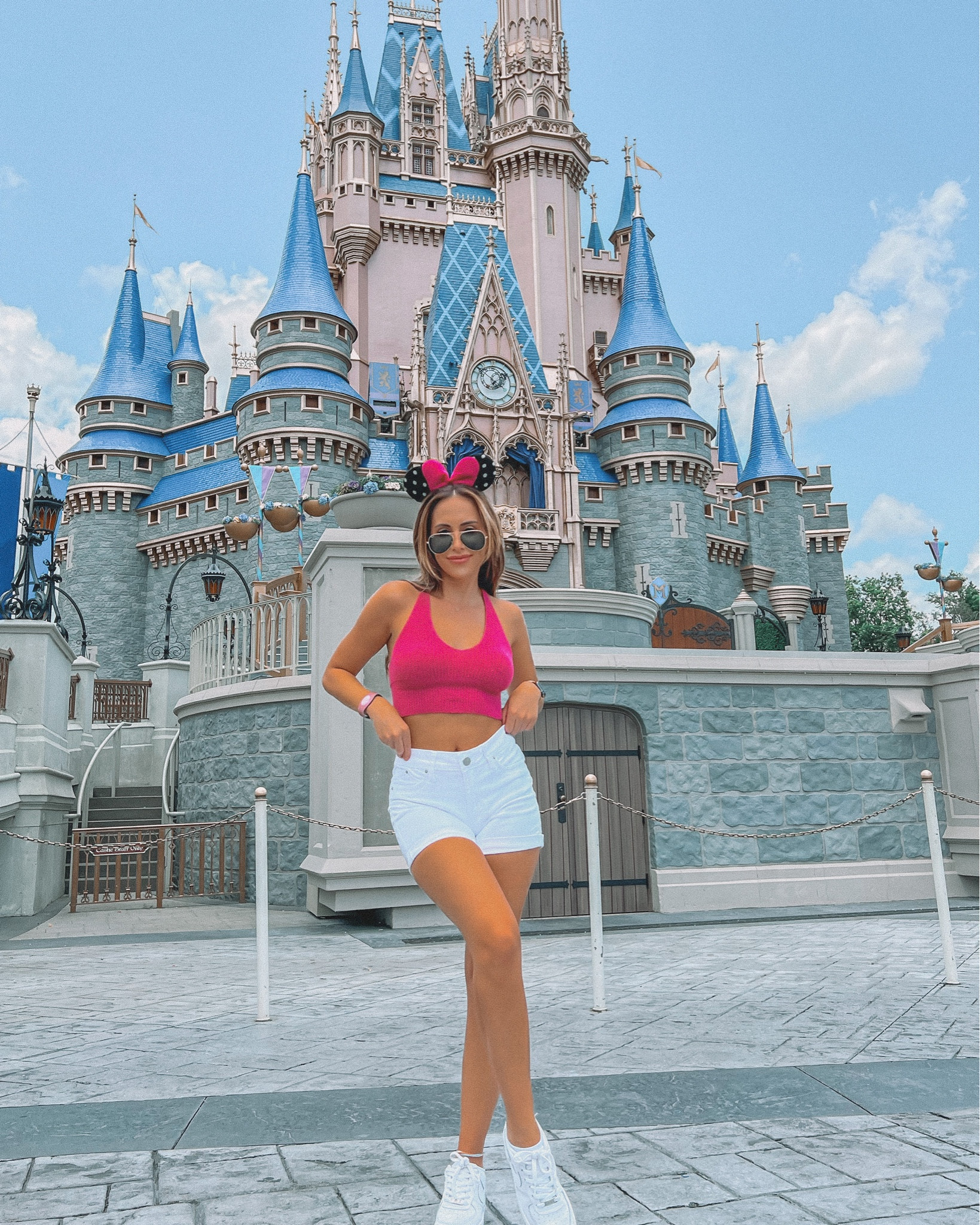 Perfect pink top for magic kingdom!
