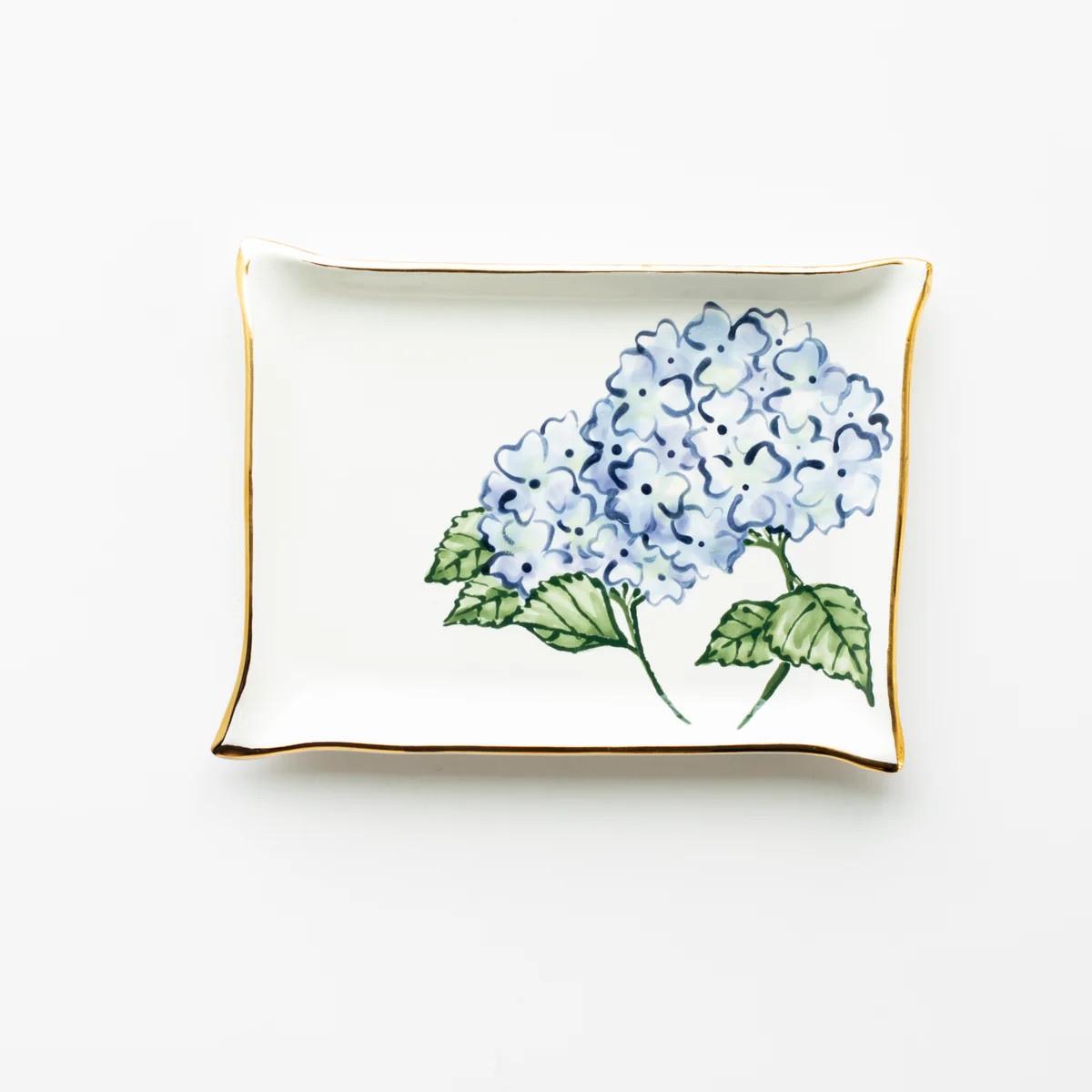 Blue Hydrangea Pinch Dish | Susan Gordon Pottery