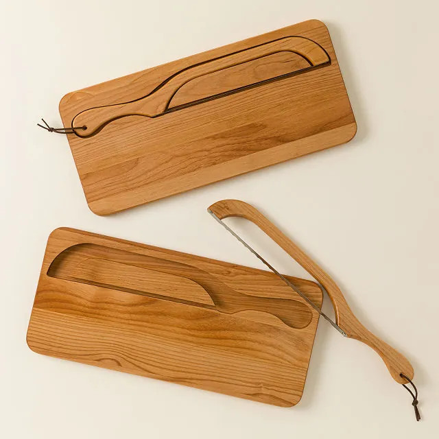 Slice & Stow Bread Serving Set | UncommonGoods