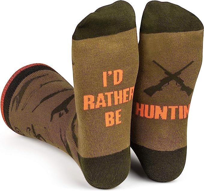 I'd Rather Be - Funny Socks Novelty Gifts For Men, Women and Teens | Amazon (US)