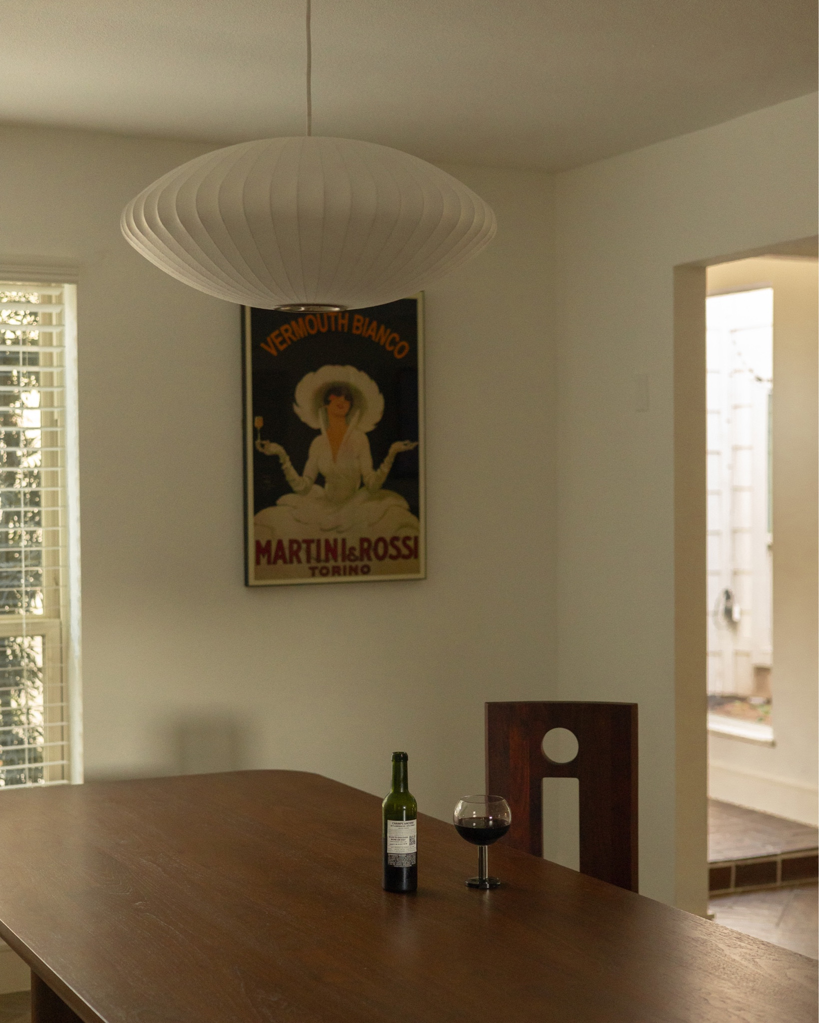 Dining room’s lighting - Nelson Saucer Bubble Pendant