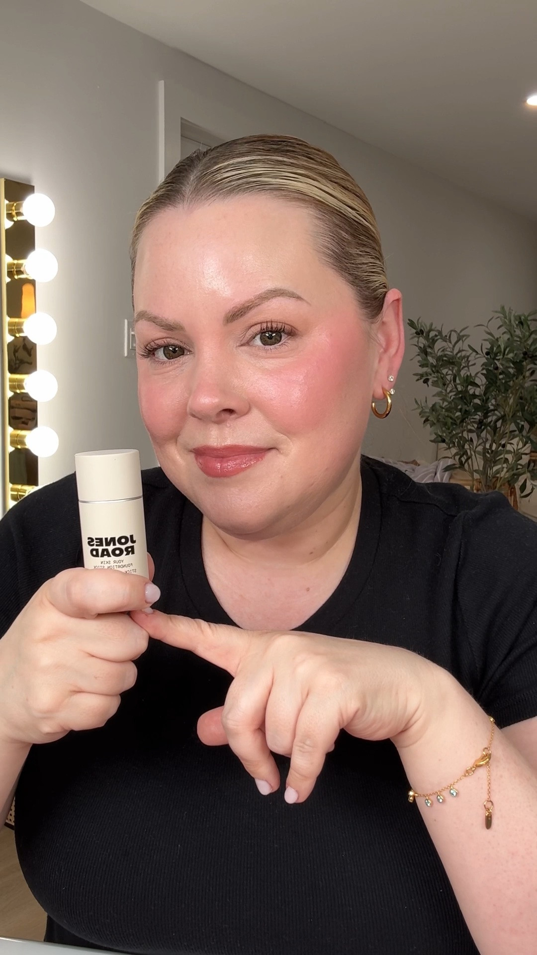 The new jones road foundation stick is absolutely beautiful on the skin! It gives a gorgeous glow and a your skin but better finish

#LTKbeauty