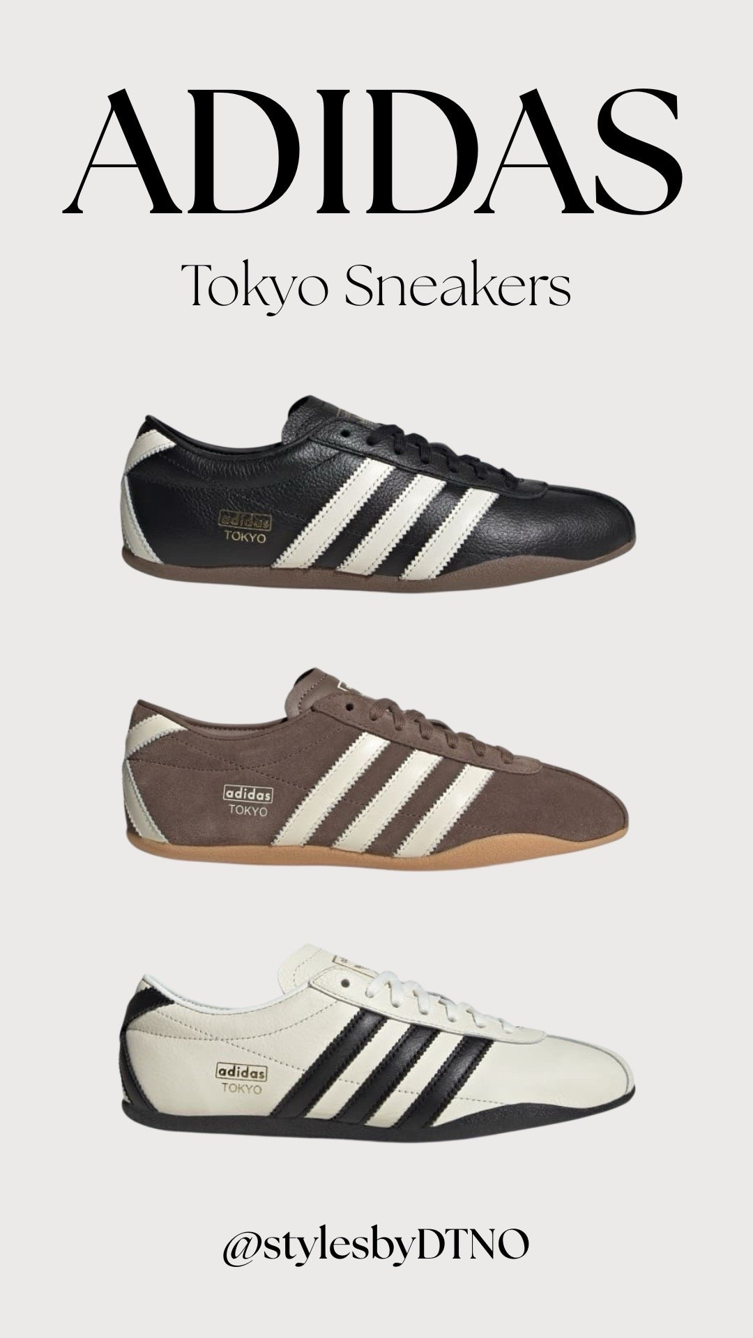 Neutral shades of one of Adidas’s best selling shoes, the Tokyo sneakers (scroll below for more options)

Tags: Best Sellers, Women’s Trainers, Spring Fashion, Stylist Picks, What To Wear, Fashion Finds, Outfit Inspo, Back In Stock, Tennis Shoes, Neutral Fashion, Under $100,

#LTKootd #LTKfitnessgoals #LTKSeasonal