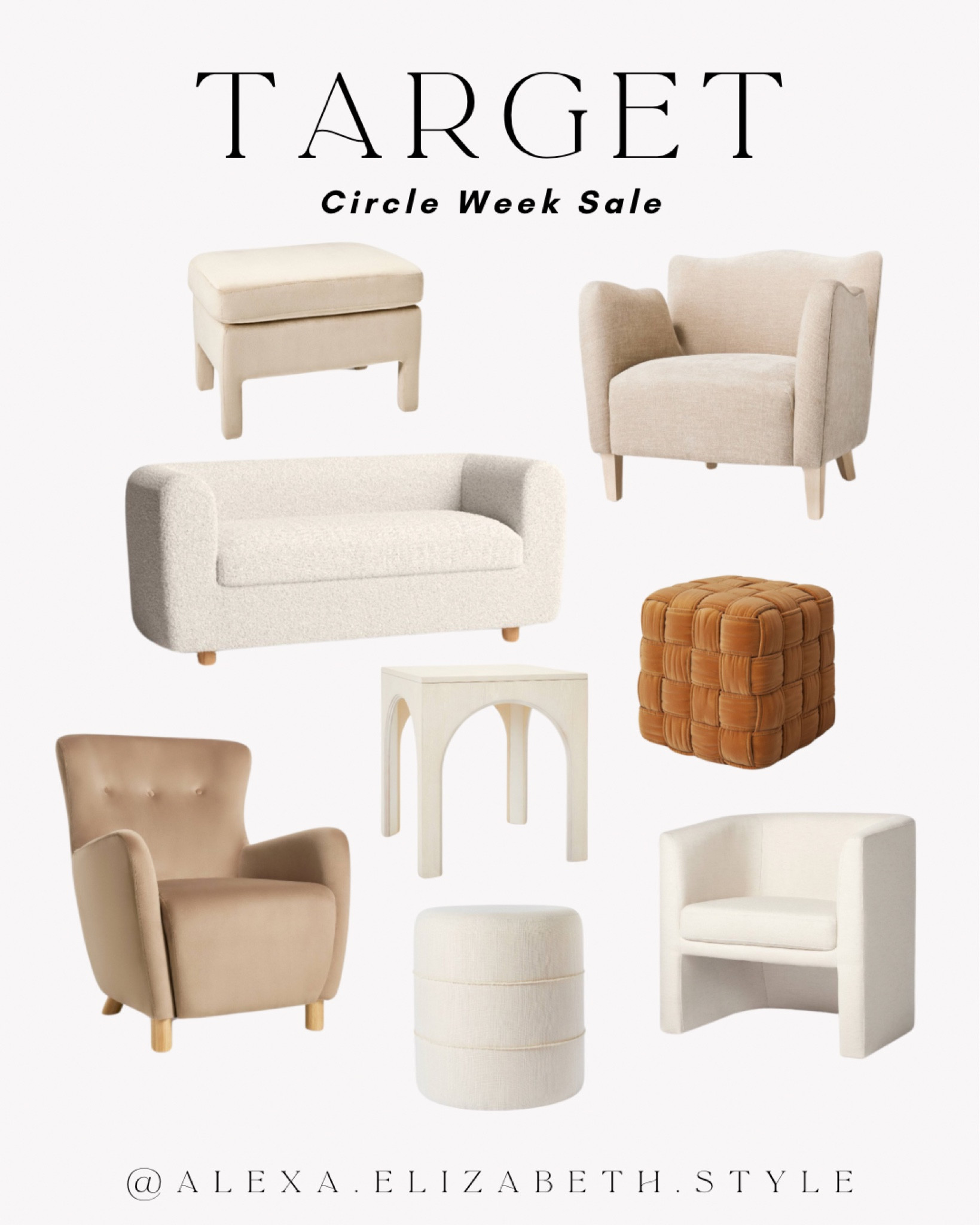 Target circle week chairs and benches on sale

#LTKHome #LTKSaleAlert #LTKSummerSales