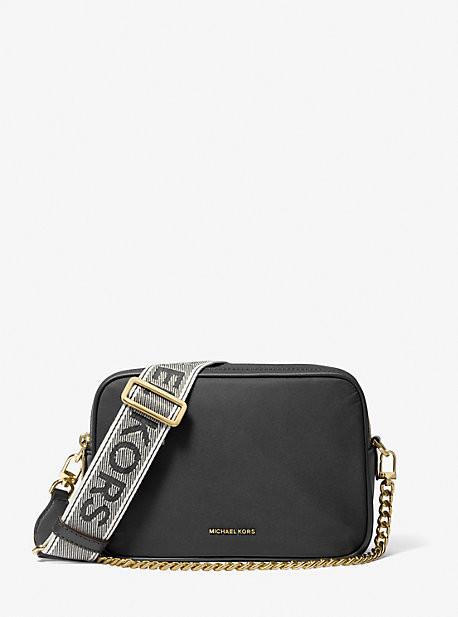 Bryant Medium Pebbled Leather Camera Crossbody Bag | Michael Kors US