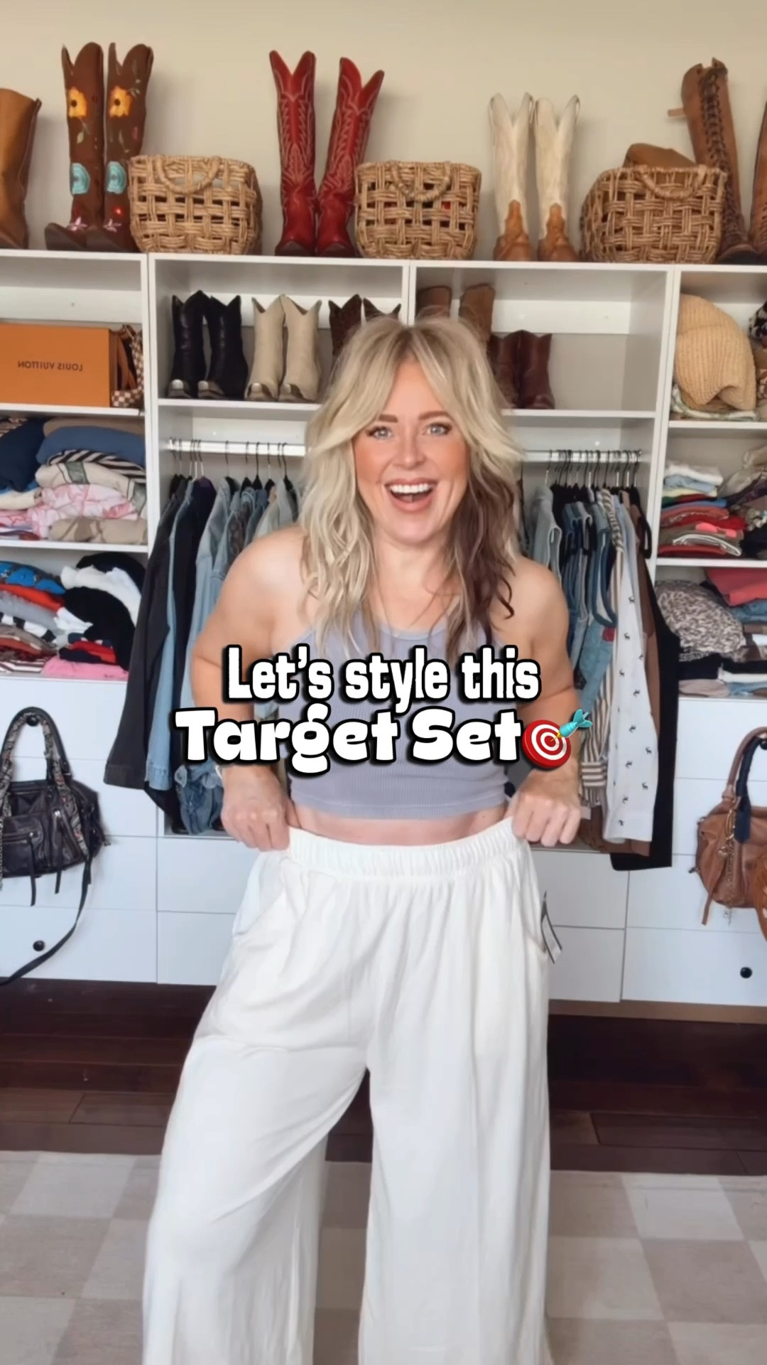 This set from Target is too cute and so comfy! It would be a perfect travel set or run around for us busy moms. 
Pants are so cute with all of these tops I grabbed from Target as well. I’m wearing a medium in everything and I’m a size 8/M + 5’6  
🥨Save on pretzel necklace with code MANDIE
🏁Save on watchband with code MANDIE 

#LTKSaleAlert #LTKOver40