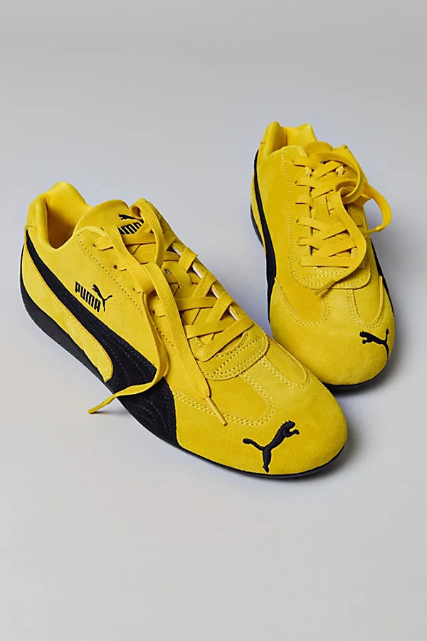 Puma Men's Speedcat OG Sneaker in Pele Yellow/Puma Black, Men's at Urban Outfitters | Urban Outfitters (US and RoW)