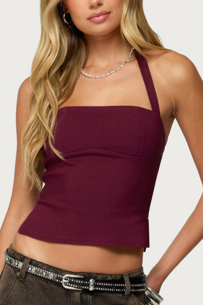 Edikted Dara Halter Top | Urban Outfitters (US and RoW)