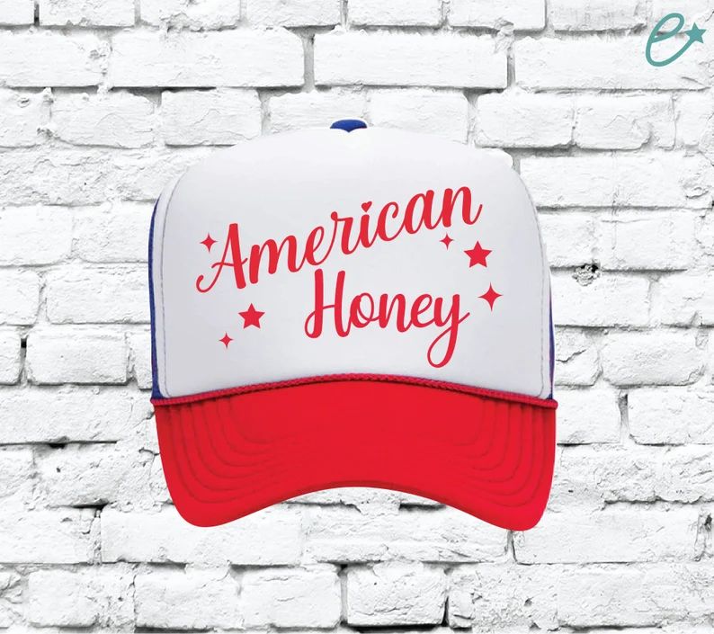 American Honey Stars Hat Custom Trucker Hat Snapback - Etsy | Etsy (US)