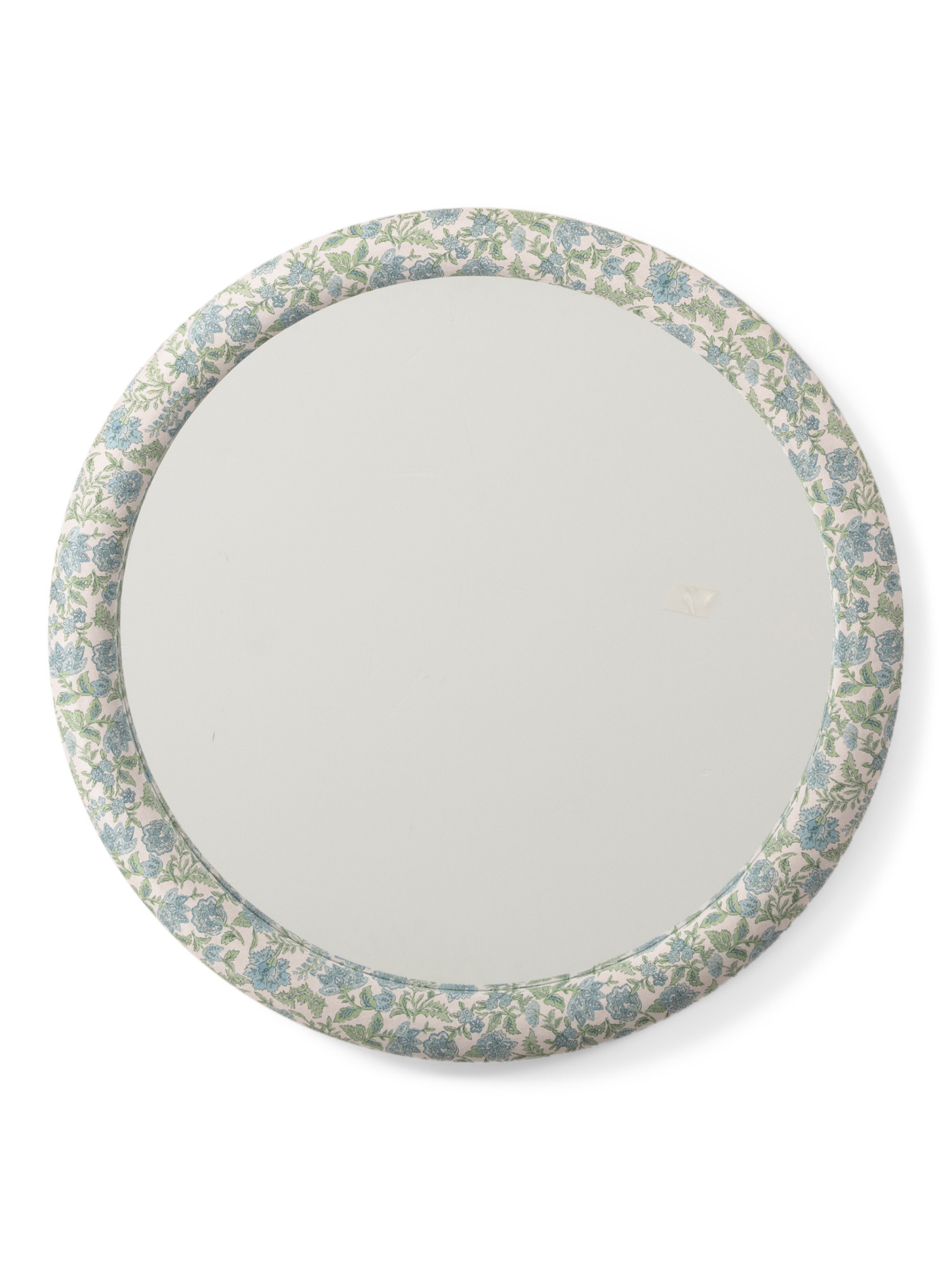 30in Mara Floral Fabric Wrapped Mirror | Pillows & Decor | Marshalls | Marshalls