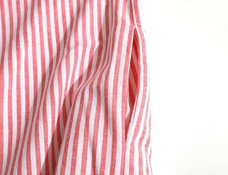 chouyatou Women's Casual Long Sleeve Button Down Loose Striped Cotton Maxi Shirt Dress | Amazon (US)