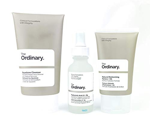 The Ordinary The Daily Set, Daily Skincare Routine with Squalane Cleanser, Hyaluronic Acid 2% + B... | Amazon (US)