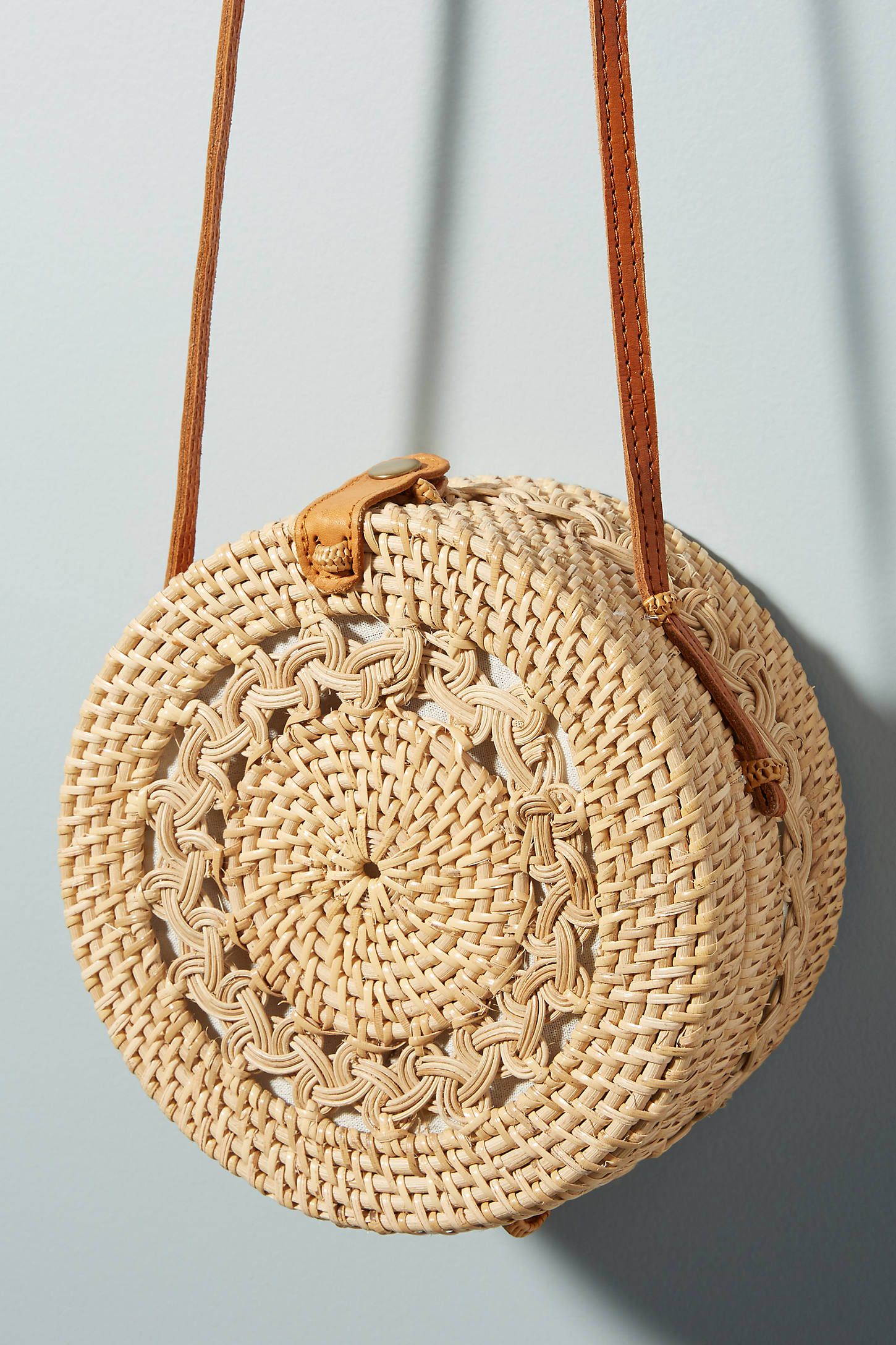 Rina Crocheted Crossbody Bag | Anthropologie (US)