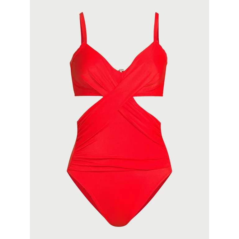 Sofia by Sofia Vergara Women's and Plus Antonella One Piece Swimsuit, Sizes XS-3X | Walmart (US)