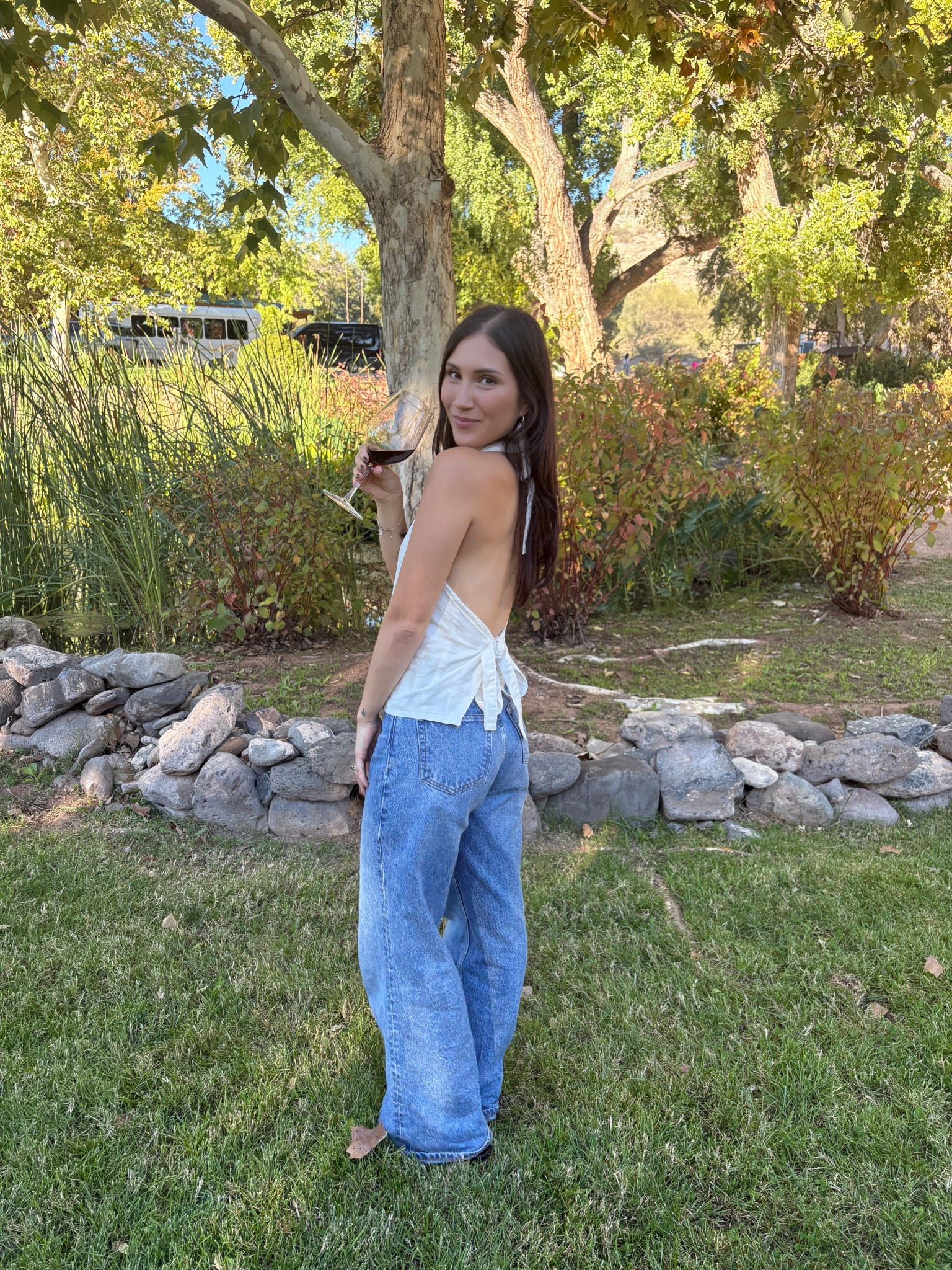 Winery outfit from this weekend 🍷🍇♥️

#LTKU