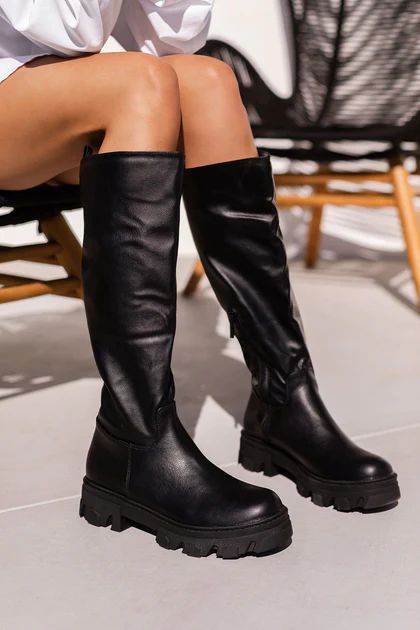 Reese Black Boots | Shop Priceless