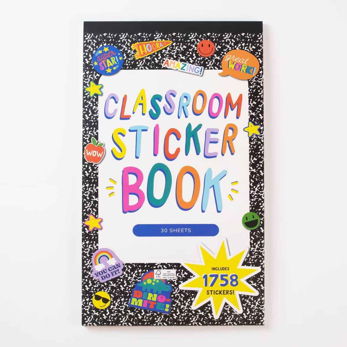 6"X6" 1758ct Reward Stickers - Bullseye's Playground™ | Target