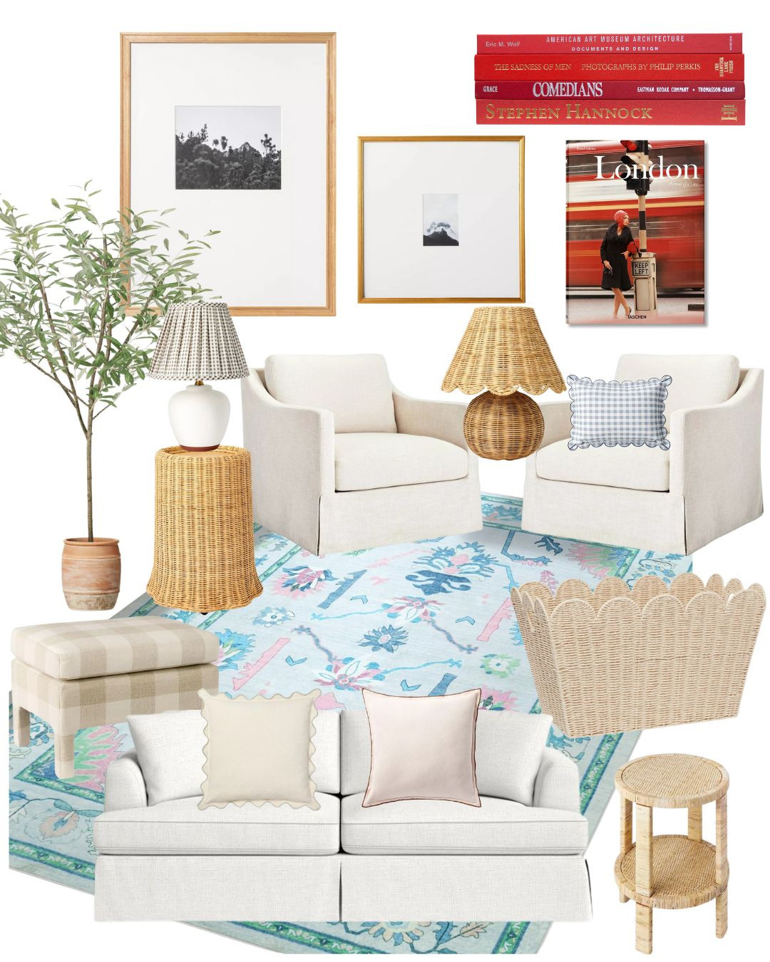 I do not pretend to be fluent in home design but i love my livingroom! And those red books....London and the stack has a hilarious book on comedians! 

 #LTKHome #LTKSaleAlert #LTKFindsUnder100