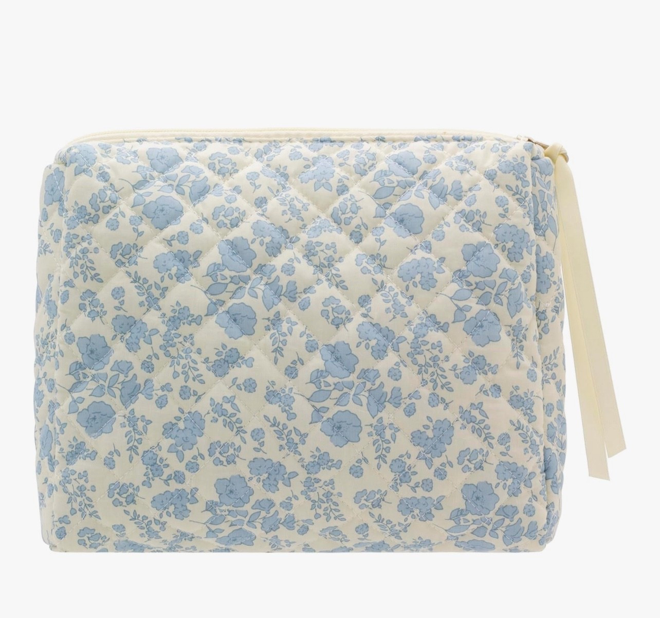 $5 blue floral makeup pouch 

#LTKBeauty #LTKTravel #LTKItBag