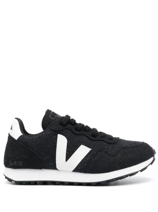 faux-leather low-top sneakers | Farfetch Global