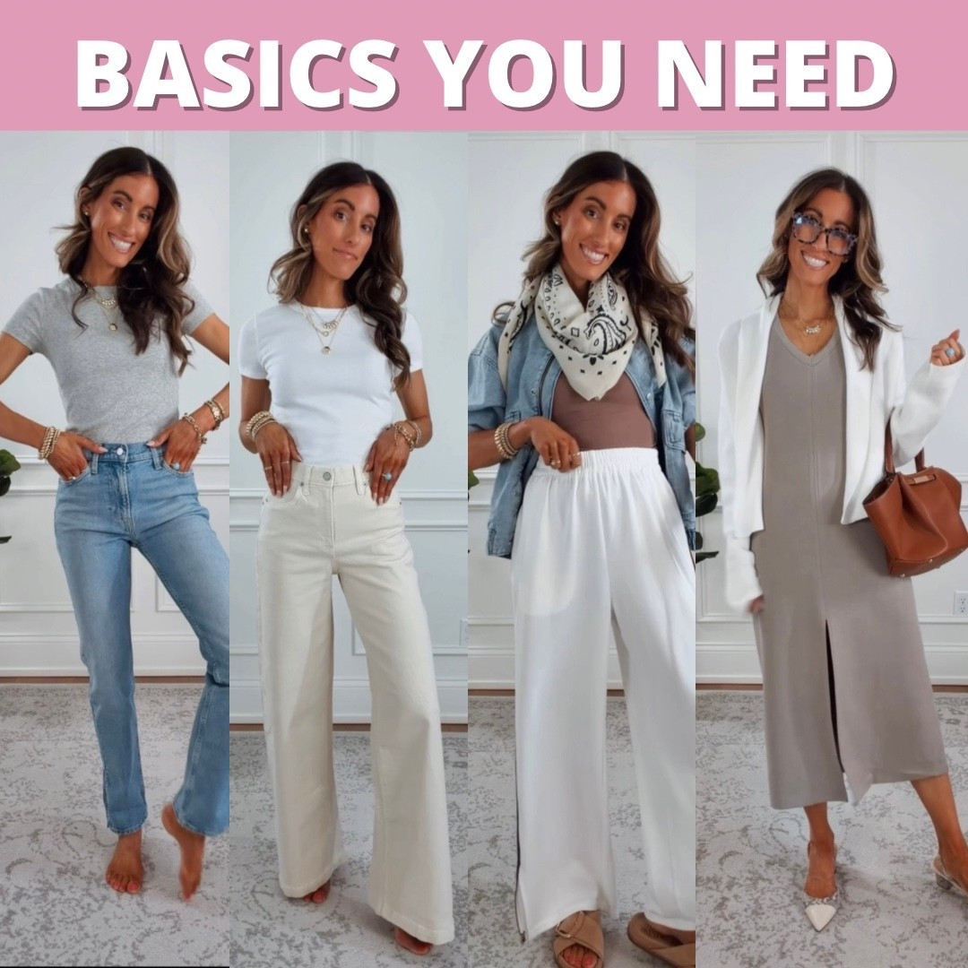 Basics You Don’t Have & Need! Wearing my true to size in each. 

#LTKdayinmylife #LTKgrwm #LTKmomlife