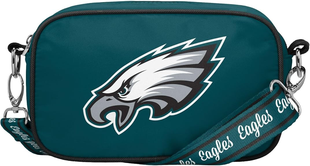 FOCO NFL Team Logo Solid Crossbody Bag | Amazon (US)