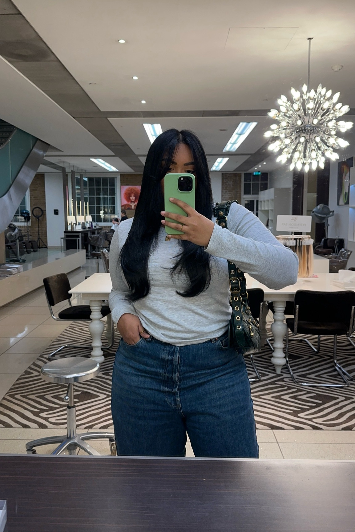 The perfect baggy jeans to match the new hair 🫶🏽

#LTKmidsize #LTKSeasonal #LTKSpringSale