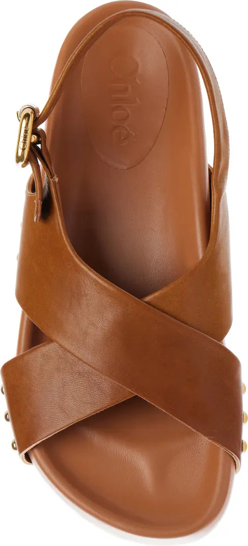 Chloé Mae Paddington Sandal in Ginger Brown at Nordstrom, Size 10Us | Nordstrom