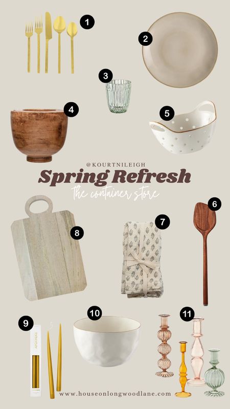 Spring refresh or create a grant spring tablescape with some of our favorite pieces from the new spring line at The Container Store 🌸

#LTKhome #LTKSeasonal #LTKfindsunder50