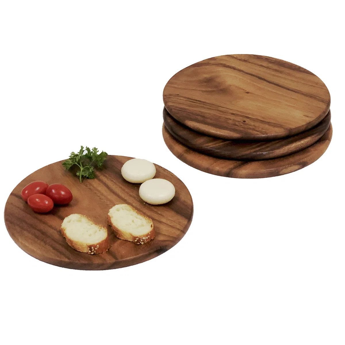 Millwood Pines Fermin Wood Serving Dish (Set of 4) | Wayfair North America