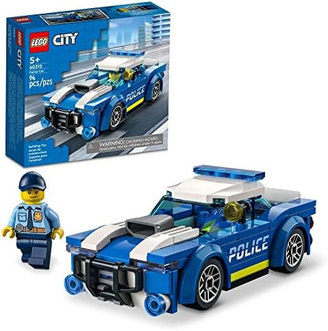 LEGO City Police Car Toy 60312 for Kids 5 Plus Years Old with Officer Minifigure, Small Gift Idea... | Amazon (US)